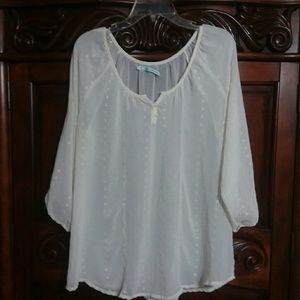 *MAURICES* sheer top
